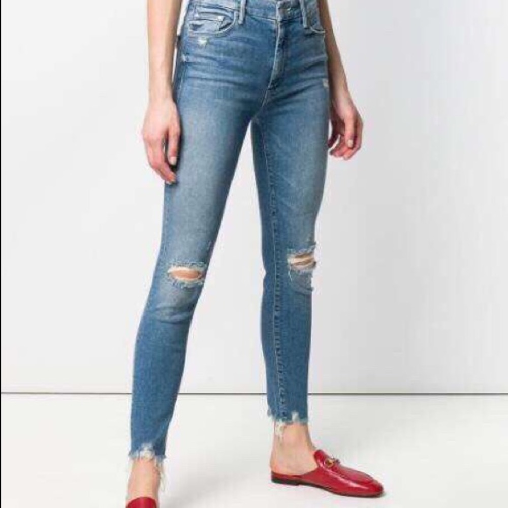 💭 MOTHER High Waisted Ankle Jeans  🌈 size 29